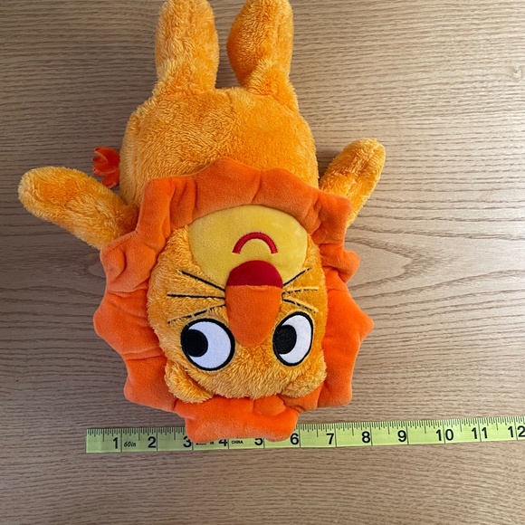 Kohls Cares Jimmy Fallon This is Baby Orange Gold Lion Plush 13" Stuffed Animal - Picture 8 of 8